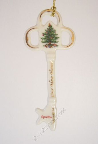 Spode Christmas Tree Ornament 2012 New Home Key