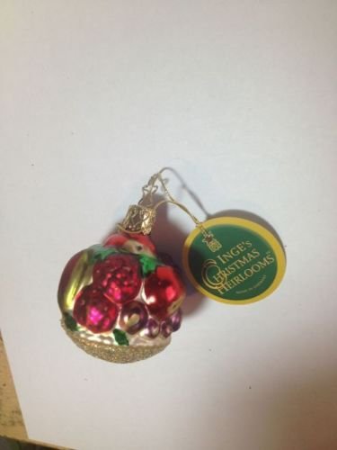 Bountiful #1-180-01 by Inge-Glas of Germany – Christmas Tree Ornament