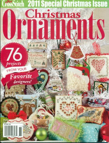 Just Cross Stitch Magazine Christmas Ornaments Issue 2011