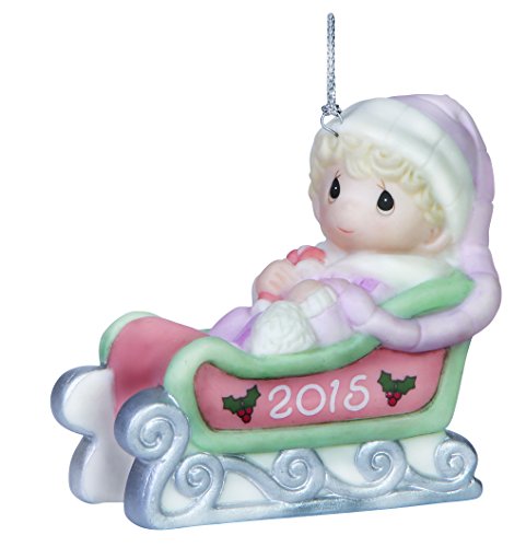 Precious Moments Baby’s First Christmas-2015 Girl Ornament
