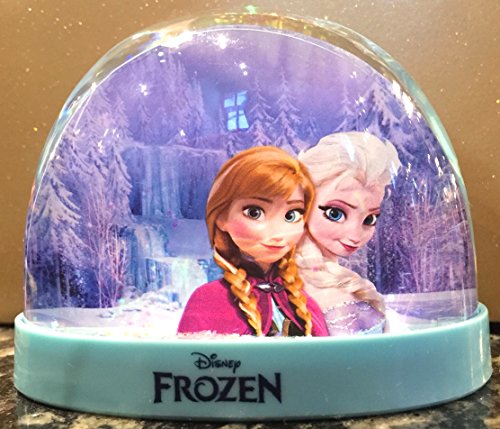 Disney Parks Frozen Elsa Anna Olaf Plastic Snowglobe Snow Dome NEW Water Globe