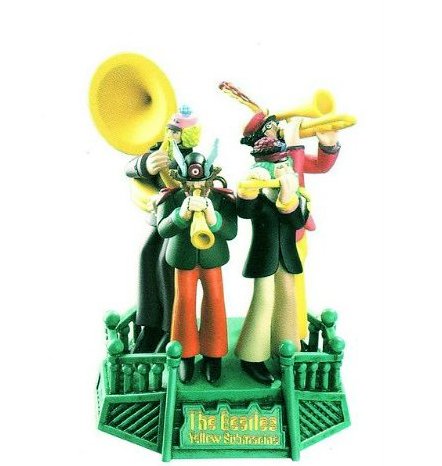 Carlton Cards Heirloom The Beatles Band Yellow Submarine Christmas Ornament