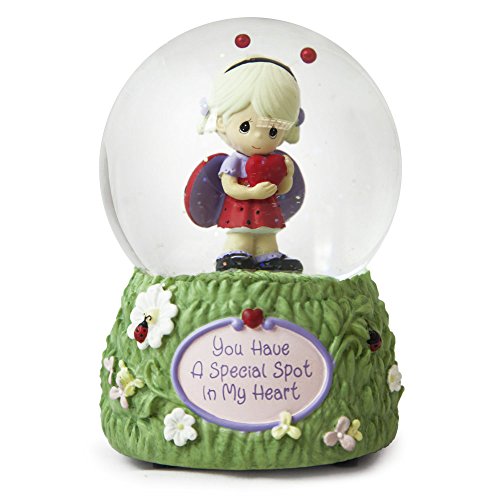 Precious Moments “You Have A Special Spot In My Heart” 100-MM Musical Water Globe
