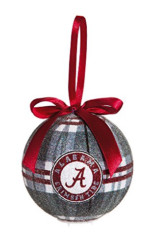 100mm LED Ball Ornament, University of Alabama