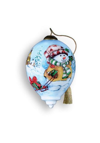 Ne’Qwa Ornament “Little Snowman”, 3-Inches Tall, from the Edith Collection