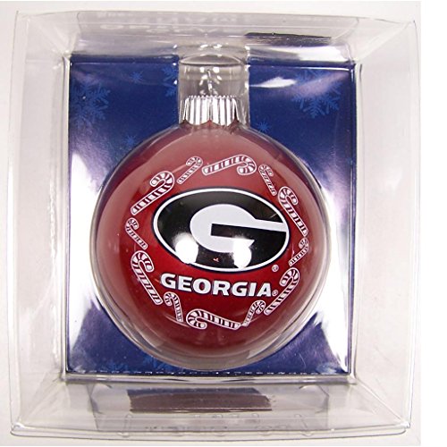 Georgia Bulldogs Official NCAA 2 5/8 inch 3″ Small Christmas Ornament