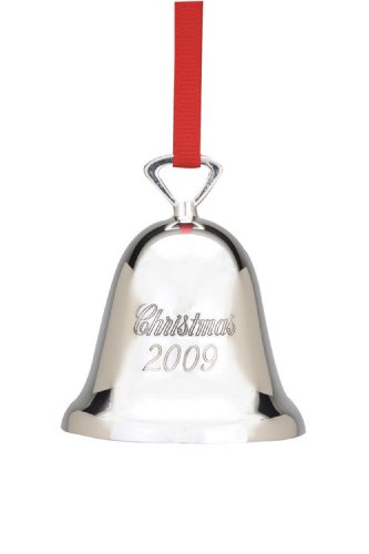 Reed & Barton 2009 Annual Dated Christmas Bell Christmas Ornament