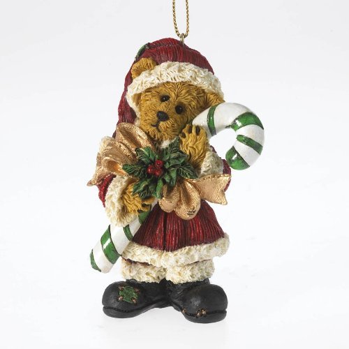Boyds Santa Series Bearstone Holiday Ornament – Ol’ Saint Sweetnick