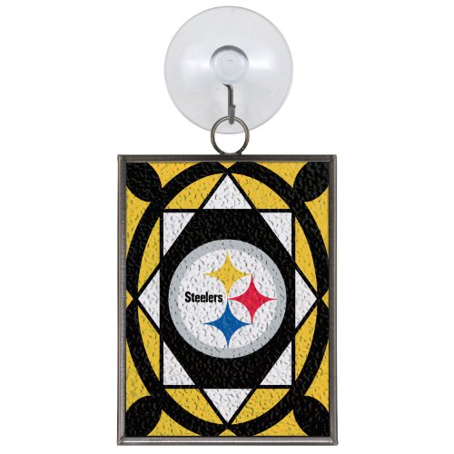 Pittsburgh Steelers Stained Glass Ornament / Suncatcher