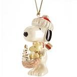 SNOOPY(TM) ‘s Holiday Nest Ornament by Lenox