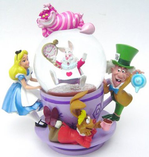 Disney Alice Tea Party Snowglobe