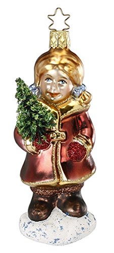 Tannenbaum Tot, limited 999 pieces, #1-005-14, by Inge-Glas of Germany