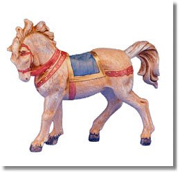 Fontanini The Horse with Saddle Blanket Figurine
