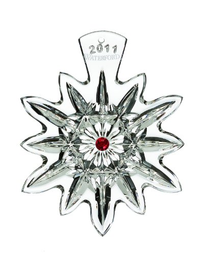Waterford Wishes for Joy 2011 Snowflake Premiere Edition Holiday Ornament
