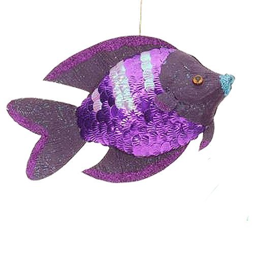Christmas Ornaments | Sequin Devil Fish – B | Mark Roberts