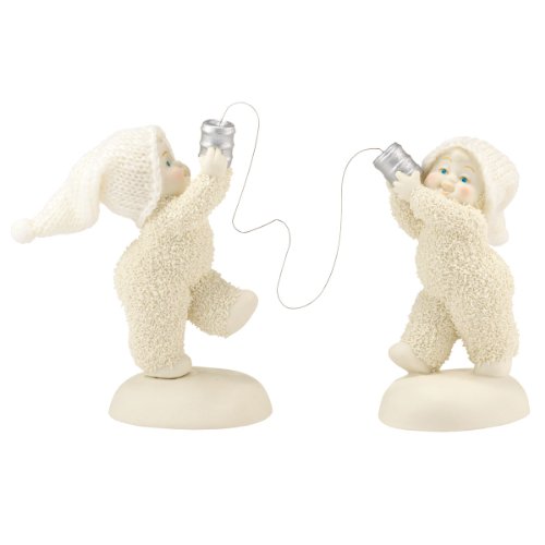 Snowbabies Classics Can You Hear Me Now? Figurine, 5.5-Inch