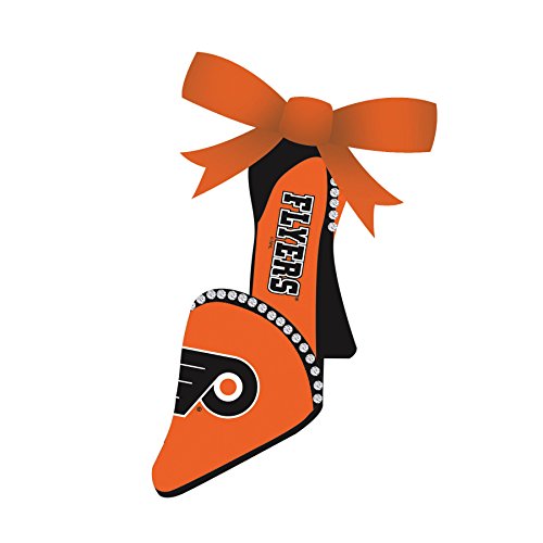 Philadelphia Flyers Official NHL 3 inch x 1.5 inch Team Shoe Ornament