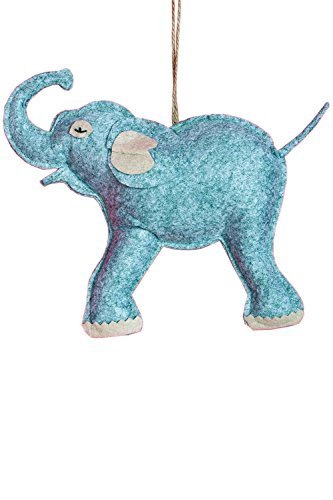 Sage & Co. Felt Elephant Christmas Ornament