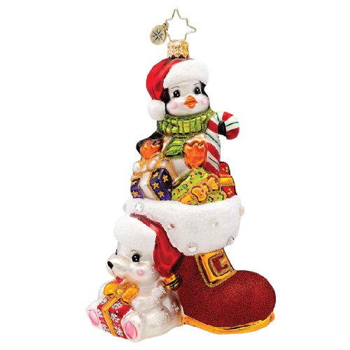 Christopher Radko Lovable Duo Christmas Ornament