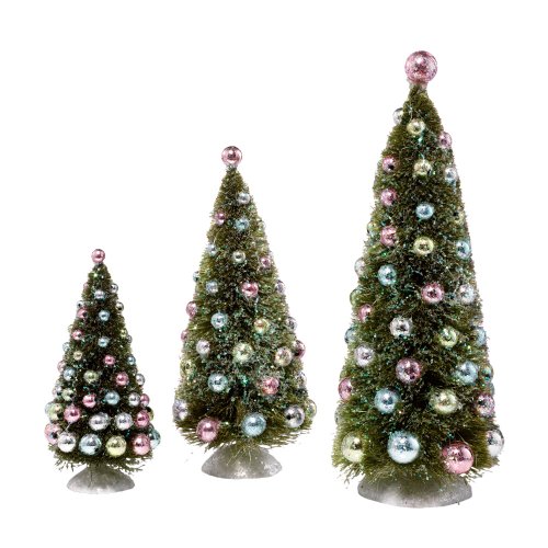 Dream-Snowbabies 25th Anniversary from Department 56 Dream Tree With Ornaments, Set/3