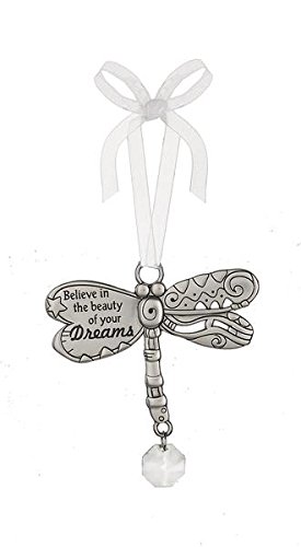 Believe In The Beauty Of Your Dreams – Beautiful Blessing Dragonfly Ornament by Ganz