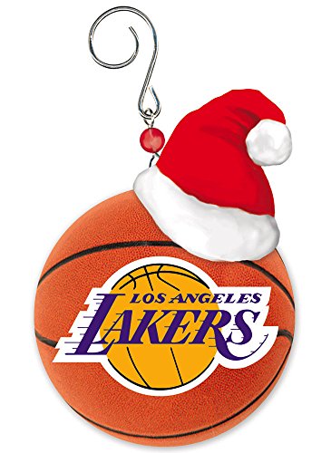 Team Ball Ornament, Los Angeles Lakers