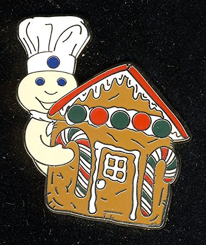 Pillsbury Doughboy Santa’s Houses ~ Pin