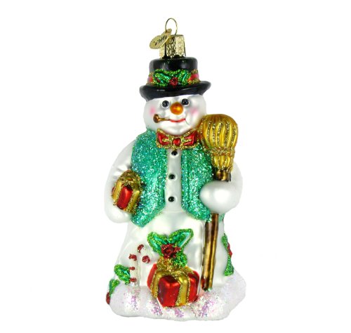 Old World Christmas Merry Mr. Snow Ornament