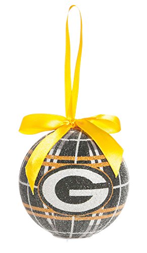 100mm LED Ball Ornament, Green Bay Packers