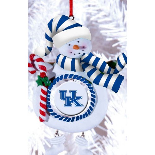 University of Kentucky Jolly Christmas Snowman Ornament