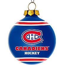 Forever Collectibles Montreal Canadiens 2012 Glass Ball Ornament