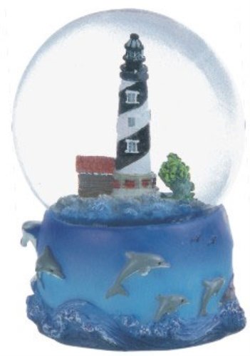 Snow Globe Cape Hatteras Lighthouse Desk Figurine Decoration