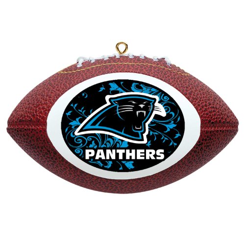 NFL Carolina Panthers Mini Replica Football Ornament