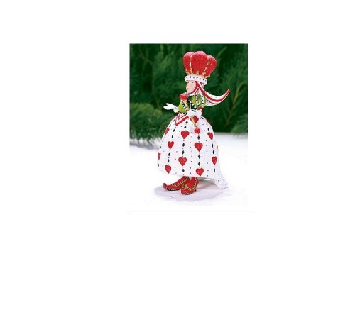 Patience Brewster Queen of Hearts Ornament 08-30891