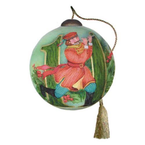 Ne’Qwa Art Petite 12 Days of Christmas Replacement Ornaments By Artist Susan Winget 653 (11th Day of Christmas)