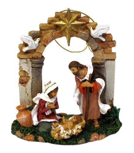 Iwgac Genuine Holiday Home Decor Collectibles Fontanini Limited Edition Holy Family Ornament Gift