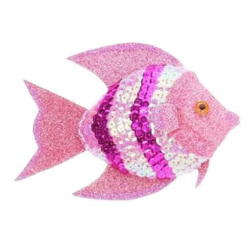 Christmas Ornaments | Sequin Angel Fish – A | Mark Roberts