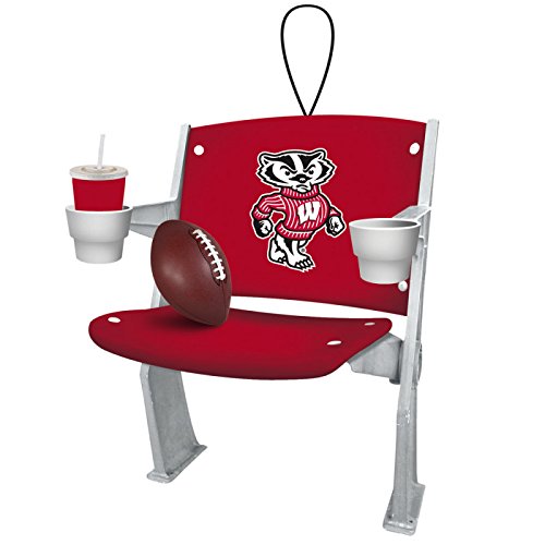 Wisconsin Badgers Stadium Chair Ornament