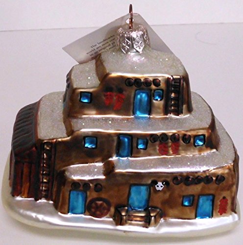 Landmark Creations Christmas Ornament – Taos Pueblo – Item 11-216