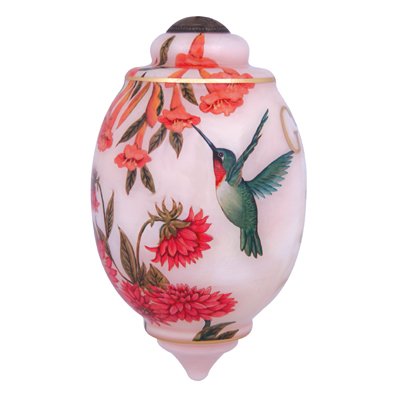 The Serenity Prayer Glass Hand-Painted Ornament by Ne’ Qwa Art