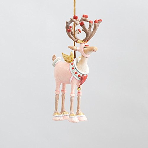5″ Patience Brewster Krinkles Mini Dash Away Cupid Decorative Reindeer Christmas Ornament