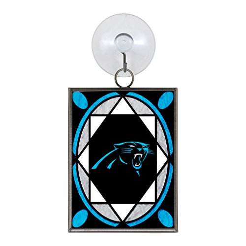 Carolina Panthers – NFL Decorative Stained Glass Ornament & Suncatcher