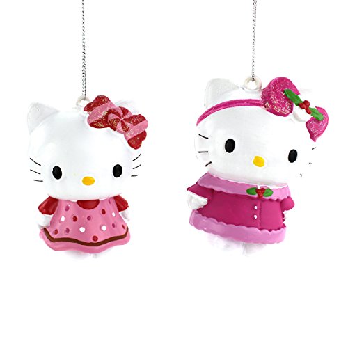 Hello Kitty Kurt Adler Ornament Set