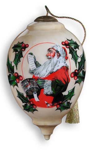 Ne’Qwa Art Drum for Tommy Ornament By Artist Norman Rockwell 643