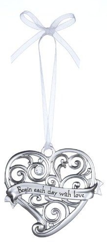 Loving Hearts Ornament From Ganz – Begin Each Day With Love