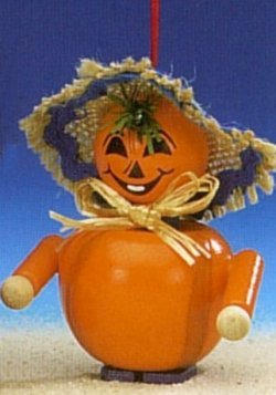 Steinbach Halloween Pumpkin Boy Ornament