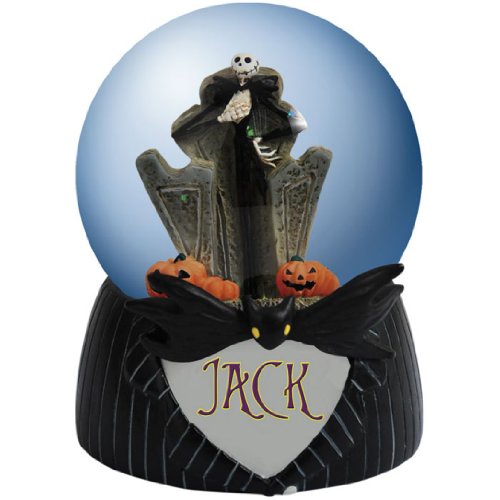 Westland Giftware Water Globe Figurine, 65mm, Disney Nightmare Before Christmas Jack