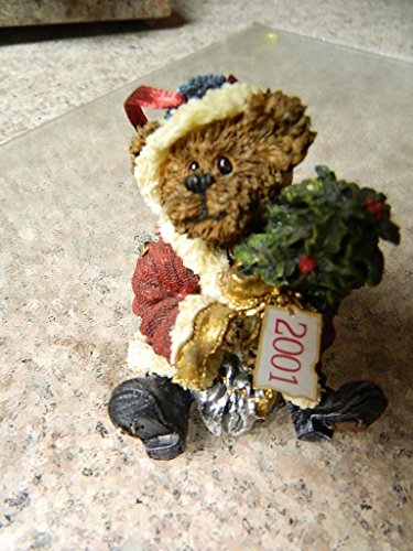 Boyds Bears Resin MR BAYBEARY 2001 ORNAMENT 25752 Christmas Dated New