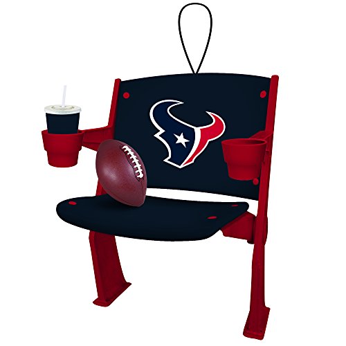 Houston Texans Official NFL 4 inch x 3 inch Stadium Seat Ornament