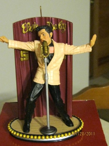 Elvis Presley – The King of Rock and Roll 2002 Carlton Cards Musical Christmas Ornament